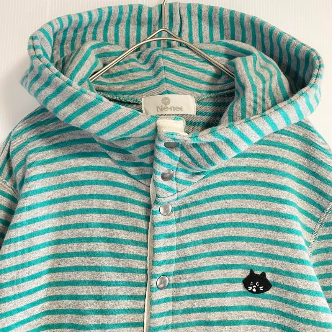 네넷냐 스트라이프 후드집업 🐱 상품이미지3