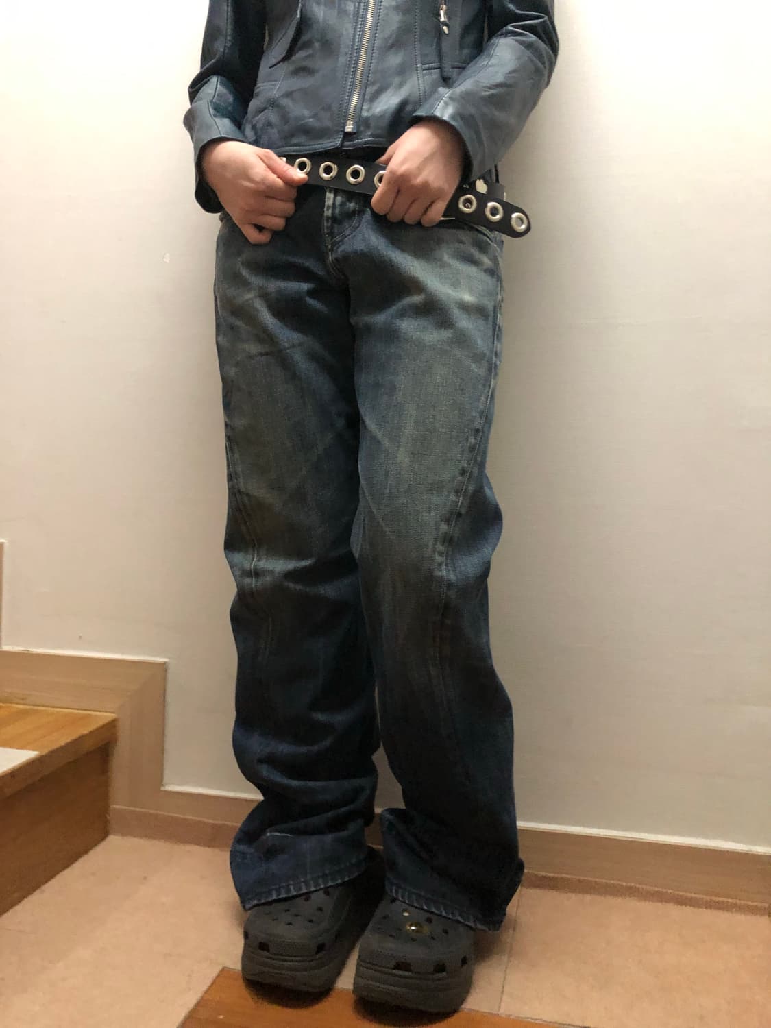 빈티지 에비수 데님 팬츠 상품이미지7