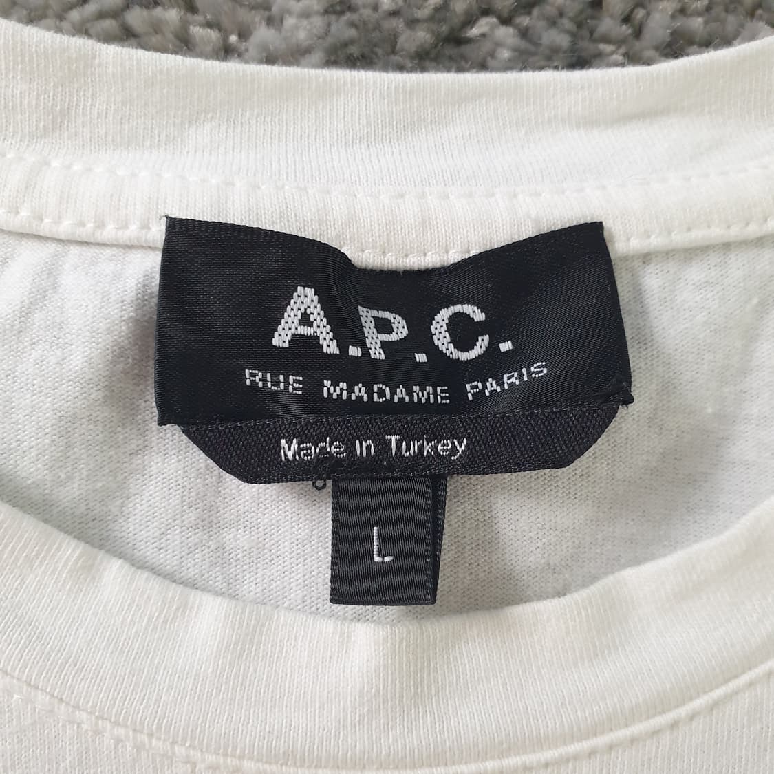 [무료배송] A.P.C. 반팔 티셔츠 상품이미지2