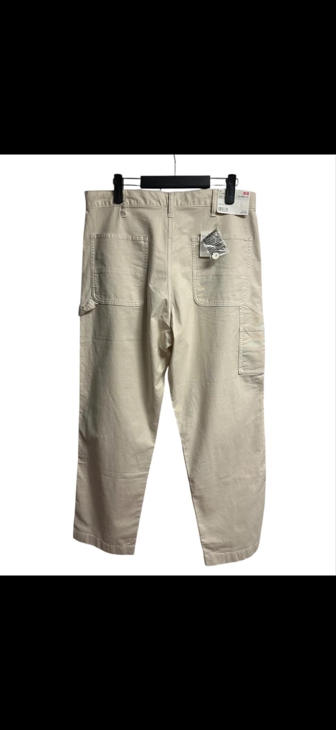 유니클로 유틸리티 워크팬츠 offwhite M size 새상품 상품이미지5