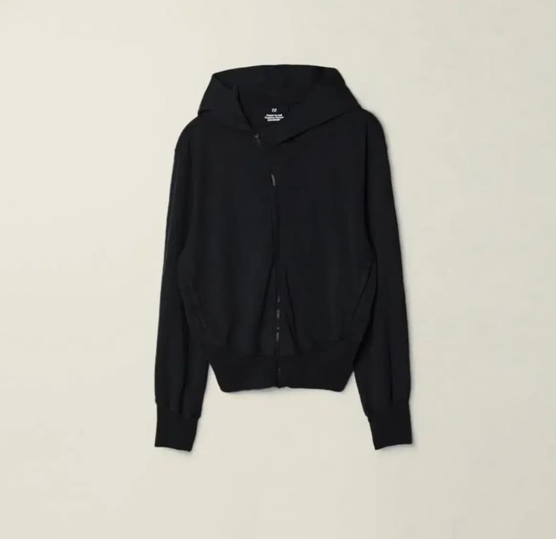 누마레 커브드 후드집업 상품이미지1