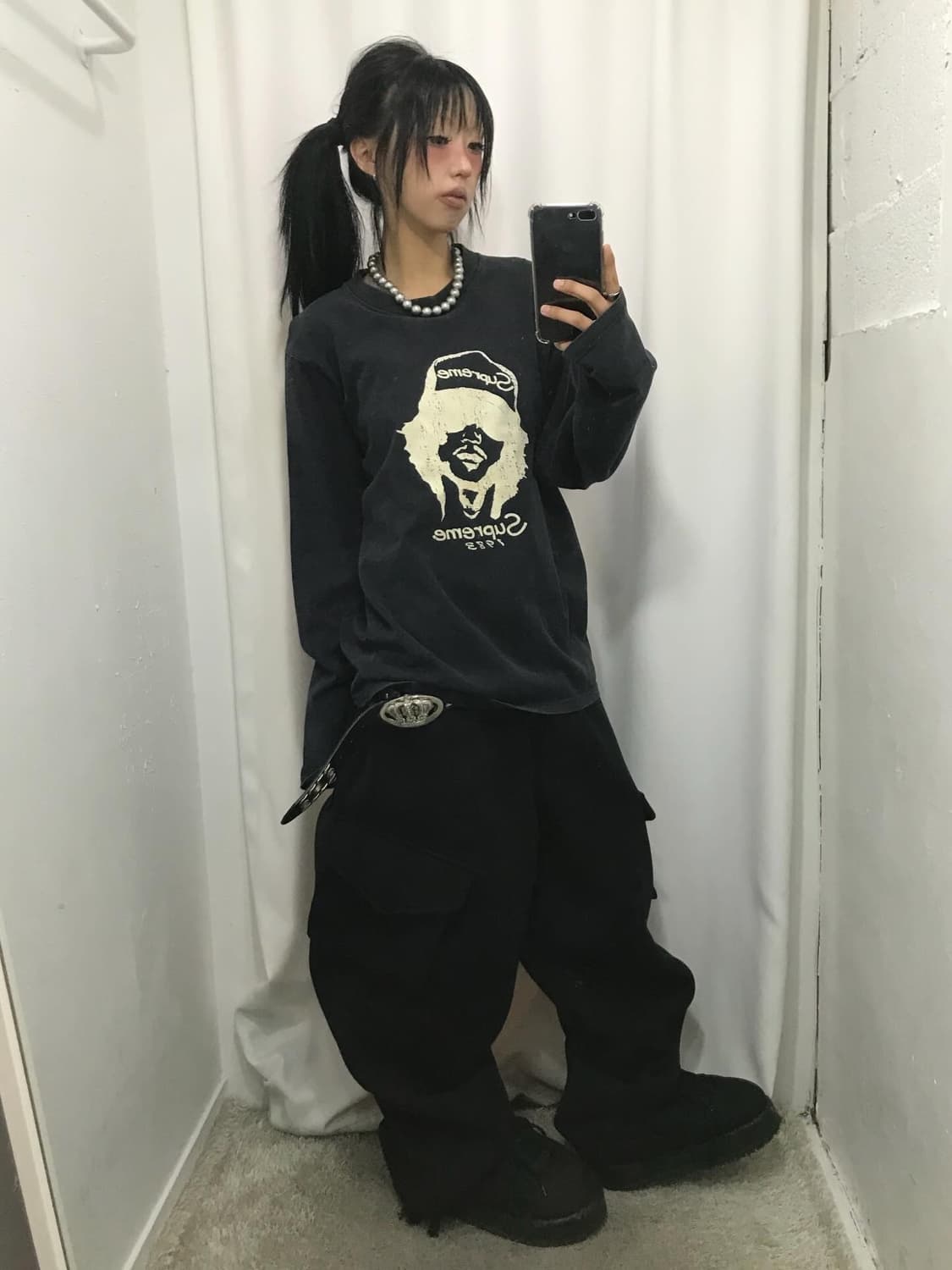 Supreme Logo Long Sleeves 상품이미지3