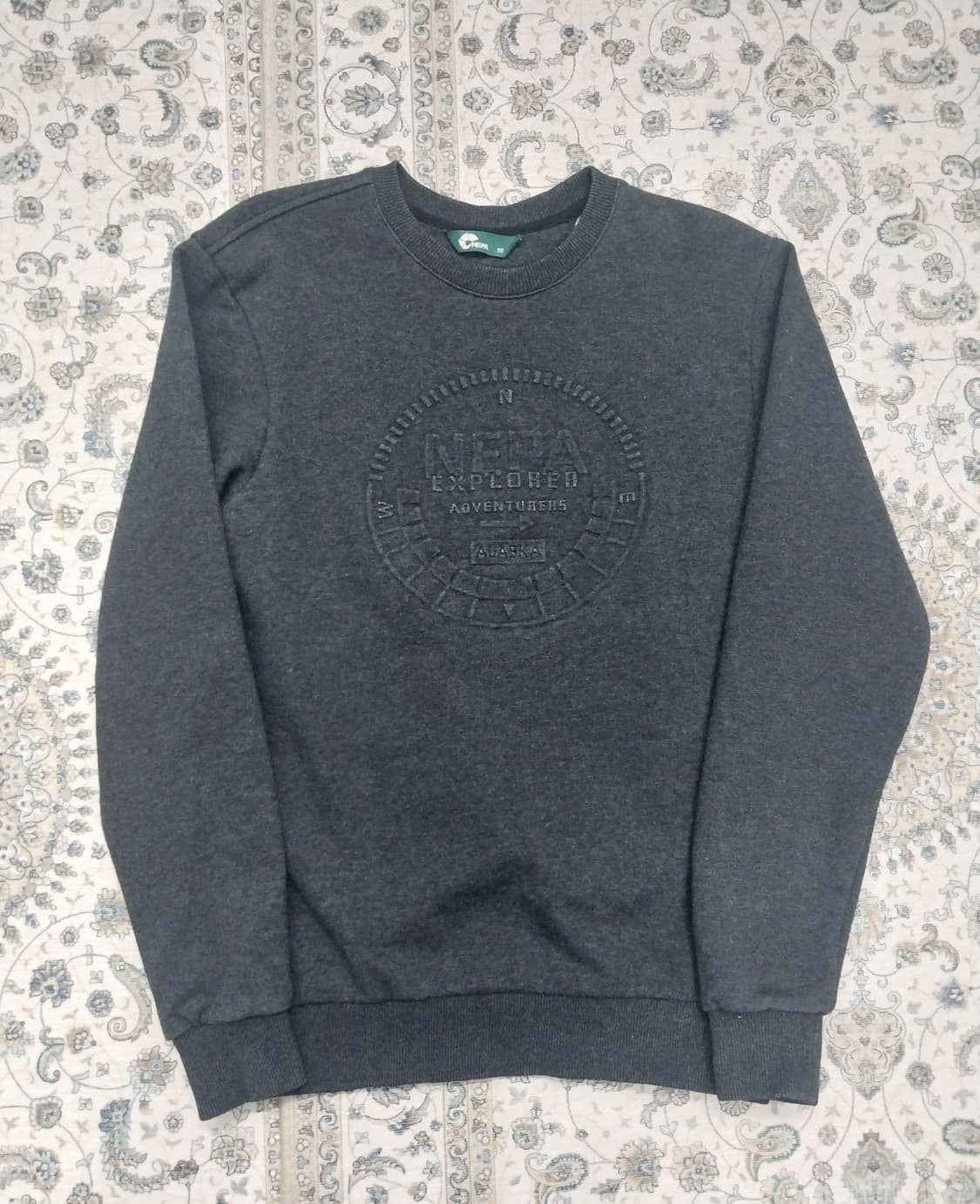 네파 맨투맨 티셔츠 그레이 90 상품이미지1