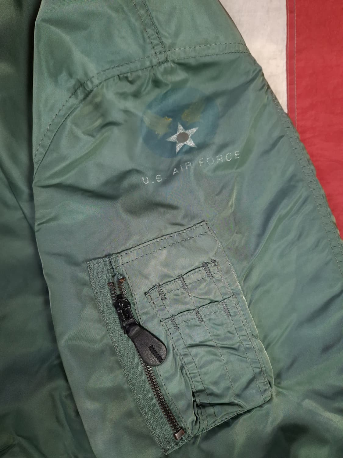 오리지날 90's 알파사 미공군 MA-1 TYPE 항공점퍼  상품이미지6