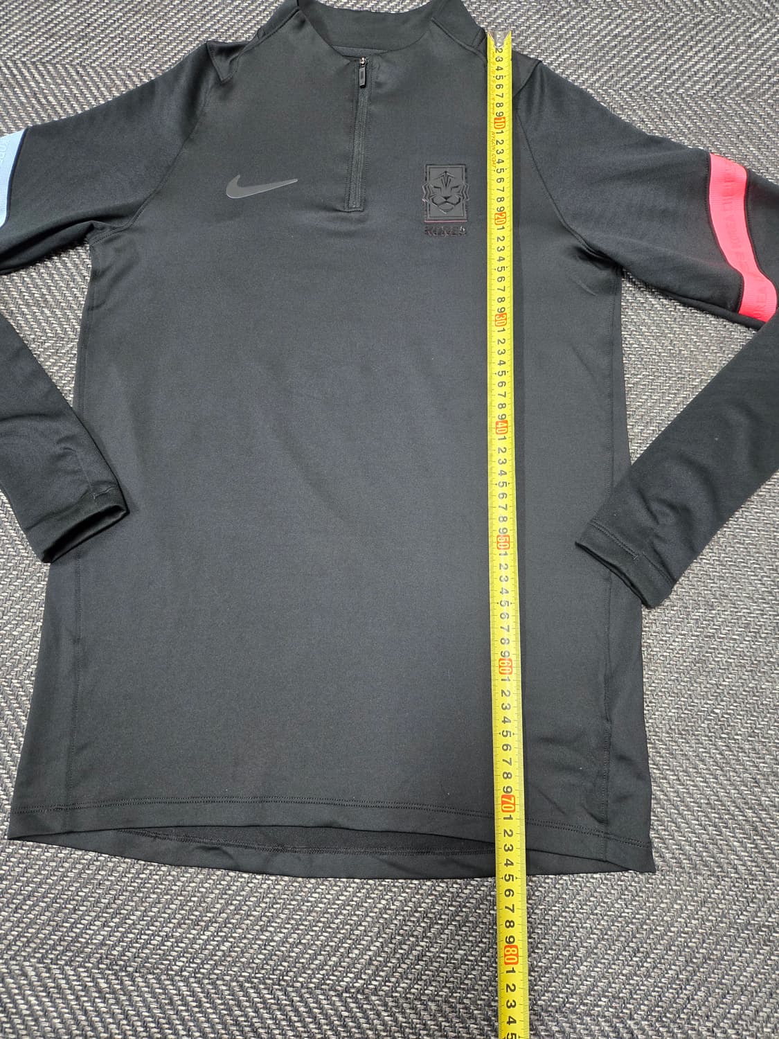 나이키 대한민국 축구 트레이닝 탑 블랙 나이키 국가대표 드릴탑 상품이미지9