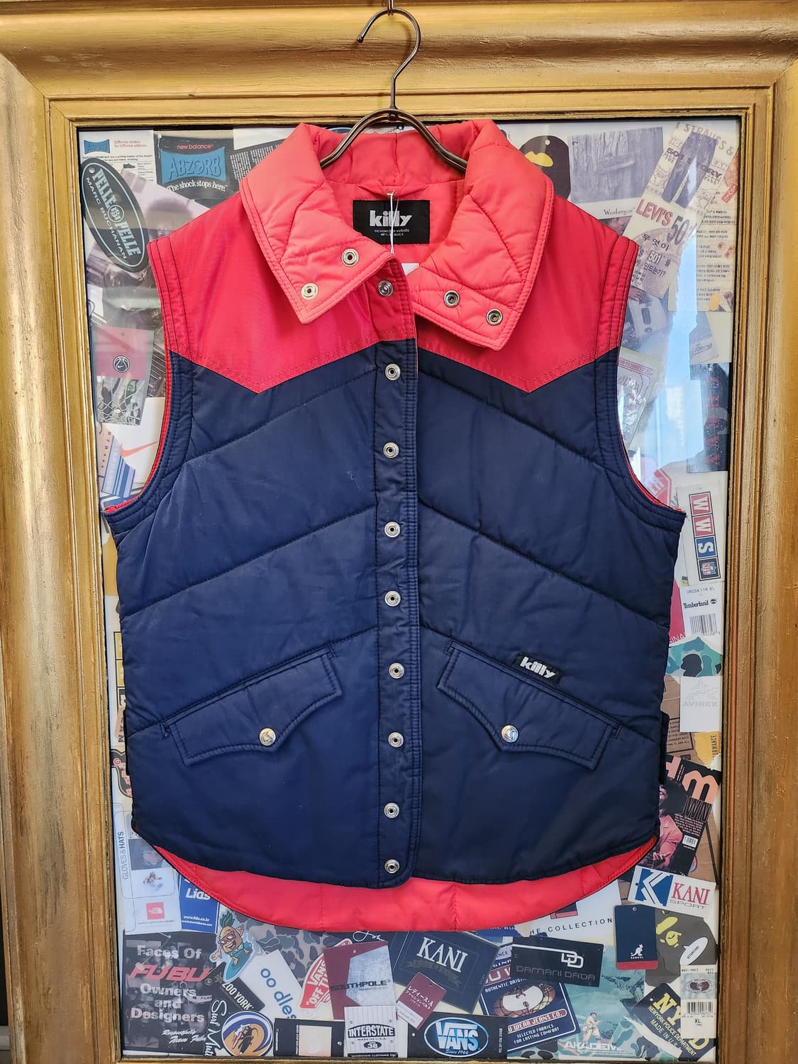 80’s killy Down Ski Puffer Vest 상품이미지1