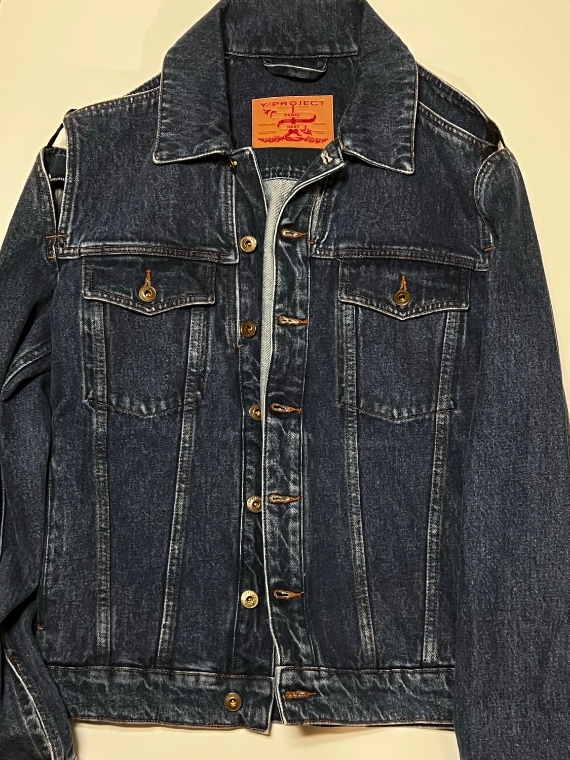 Y/project 데님 자켓 상품이미지5