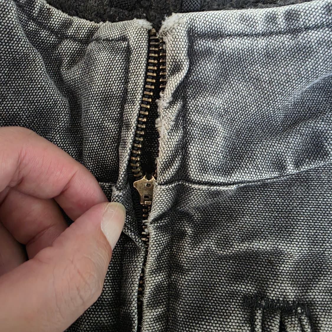 [XL] 빈티지 칼하트 베스트 V33-001 트래쉬드 하드 페이드 상품이미지4