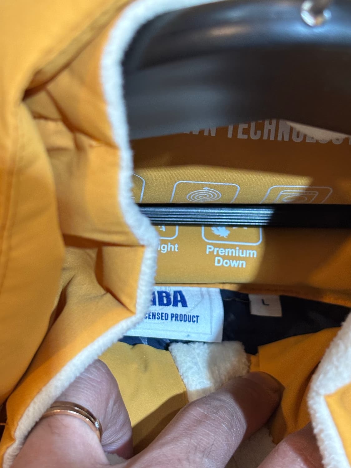 NBA 숏패딩 L사이즈 상품이미지5