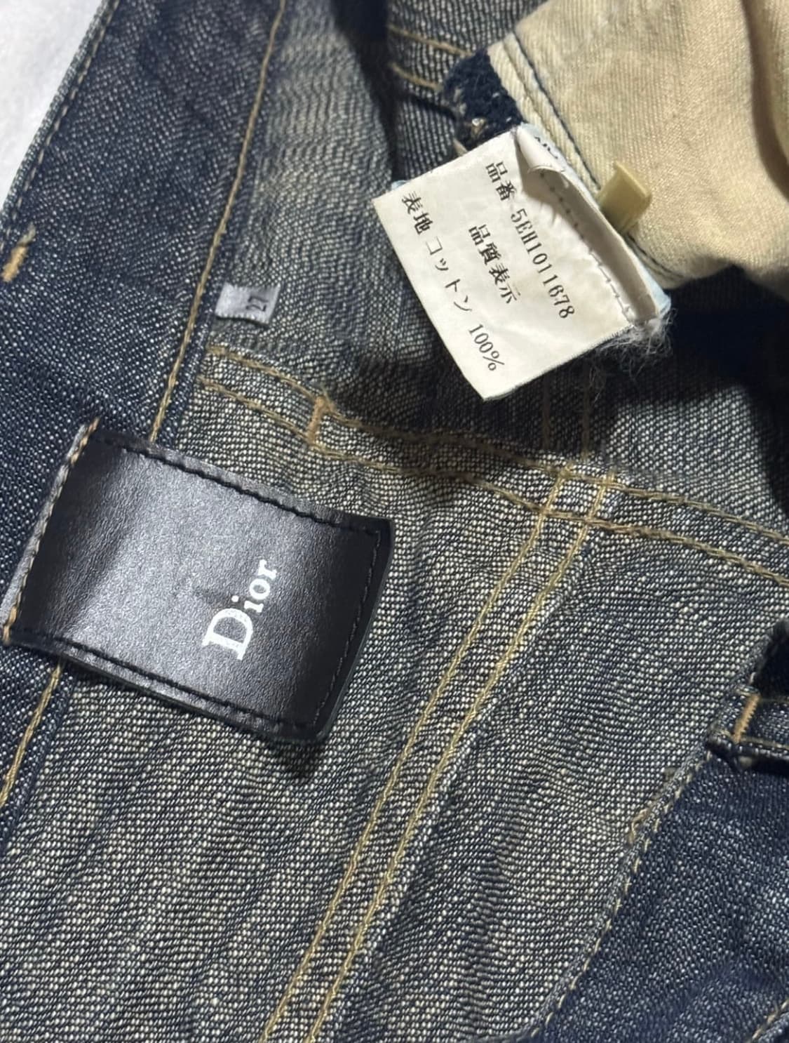 디올옴므 05ss beck glitter slub MIJ 상품이미지4