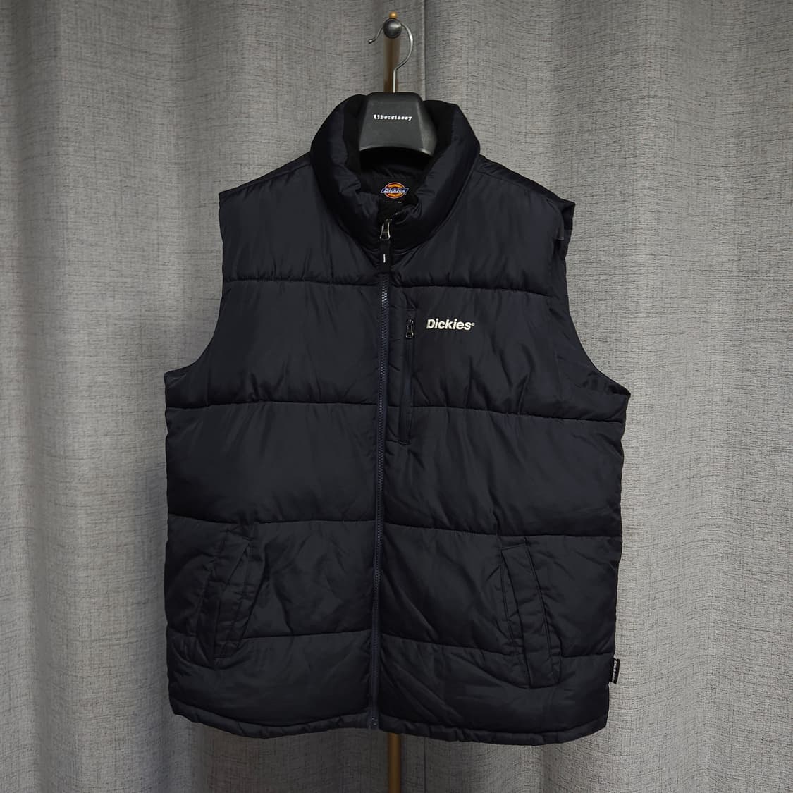 XL ) 디키즈 남성 패딩 조끼 네이비 상품이미지1