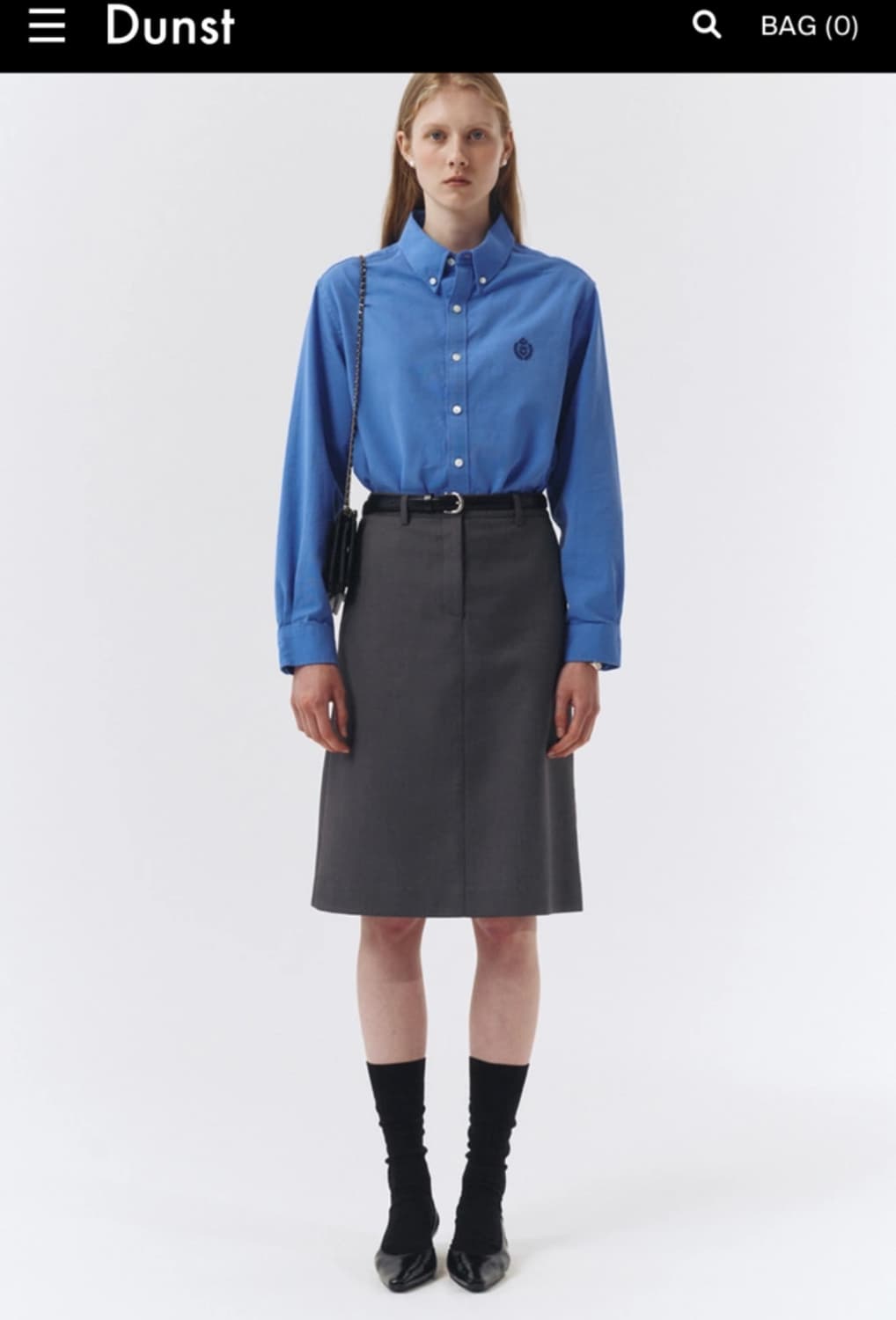 Dunst A라인 미디 스커트  상품이미지1