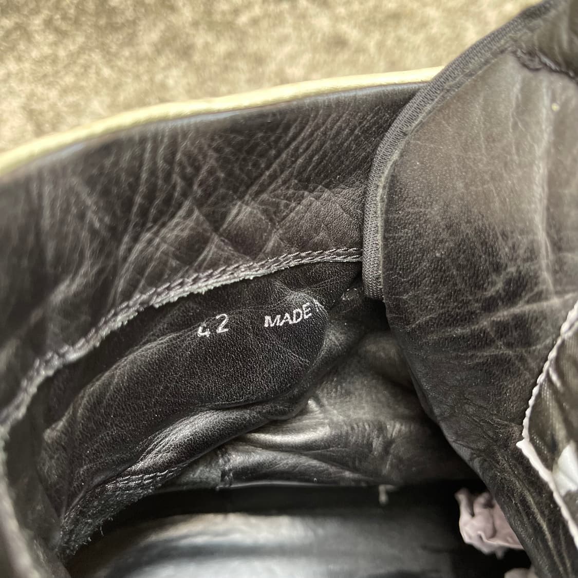 [42] RICK OWENS 2010-2011ss 아카이브 지오바스켓 상품이미지7