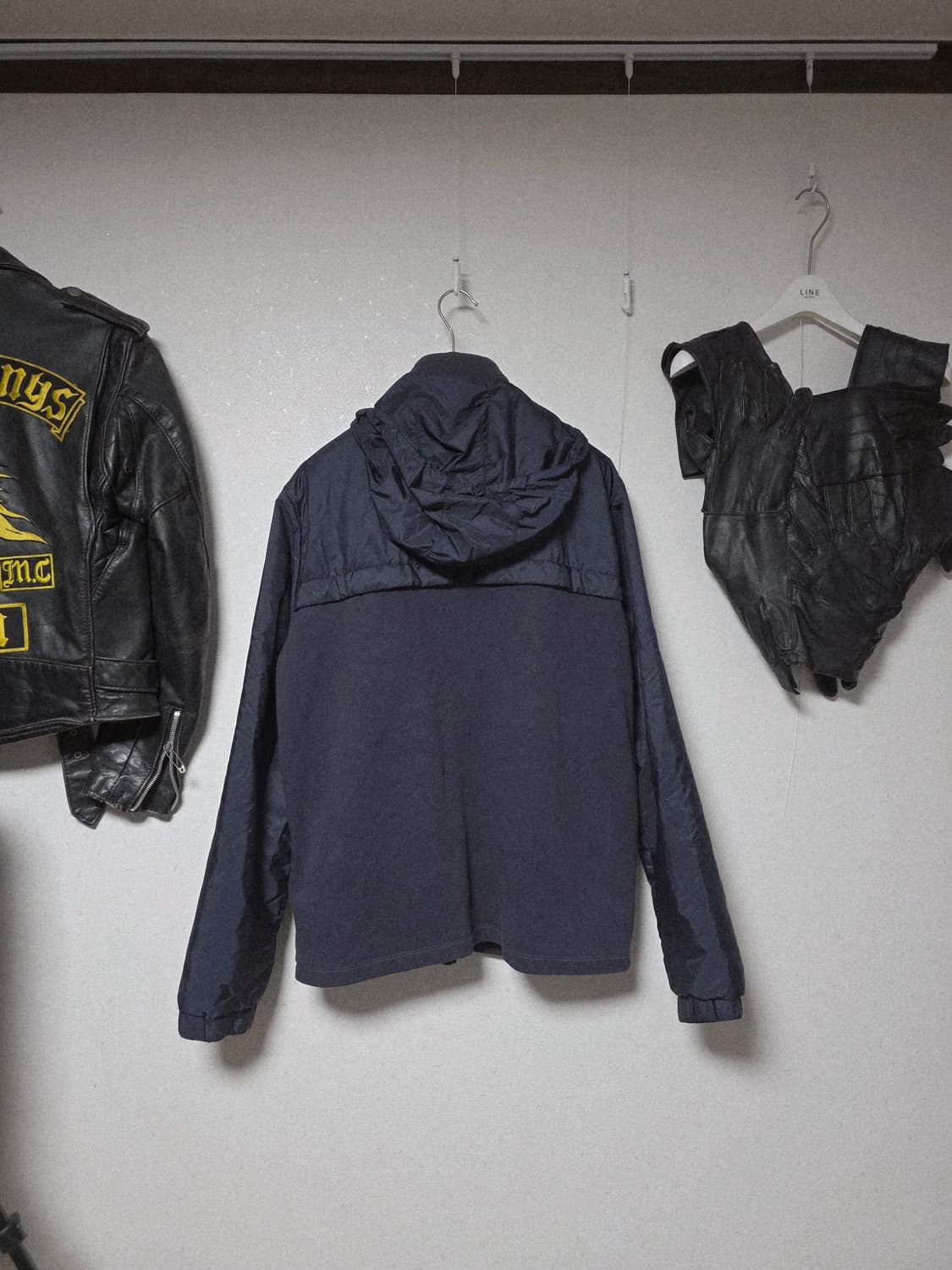 Prada sports 2015 navy hood nylon jacket 상품이미지3