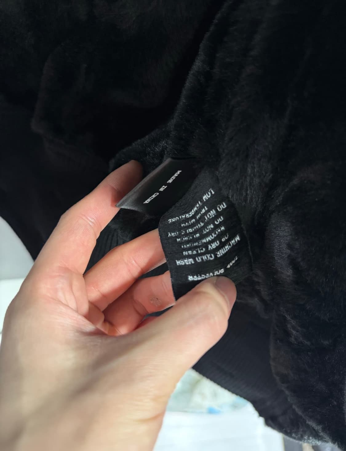 레이서 월드와이드 쉽스킨 퍼 자켓 M size 상품이미지5