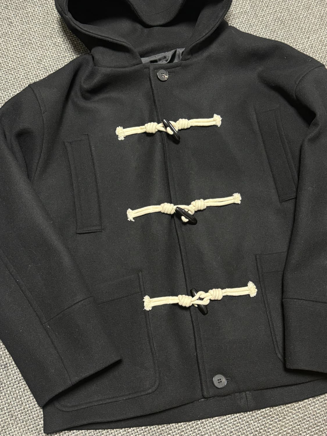 (유일매물)신더 숏 더플 코트 2사이즈 상품이미지1