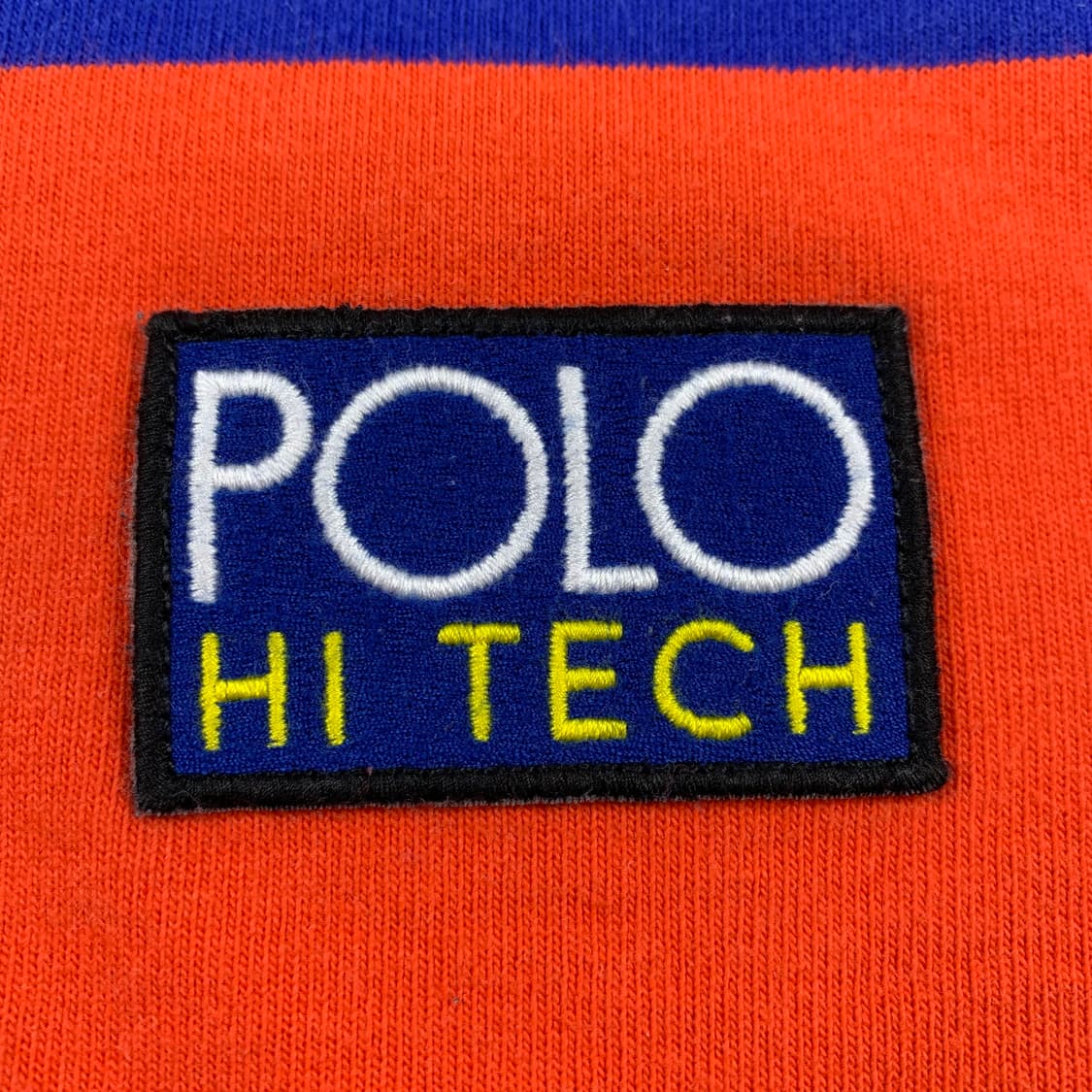 폴로 랄프로렌 하이테크 컬러블록 스트라이프 럭비 티셔츠 상품이미지3