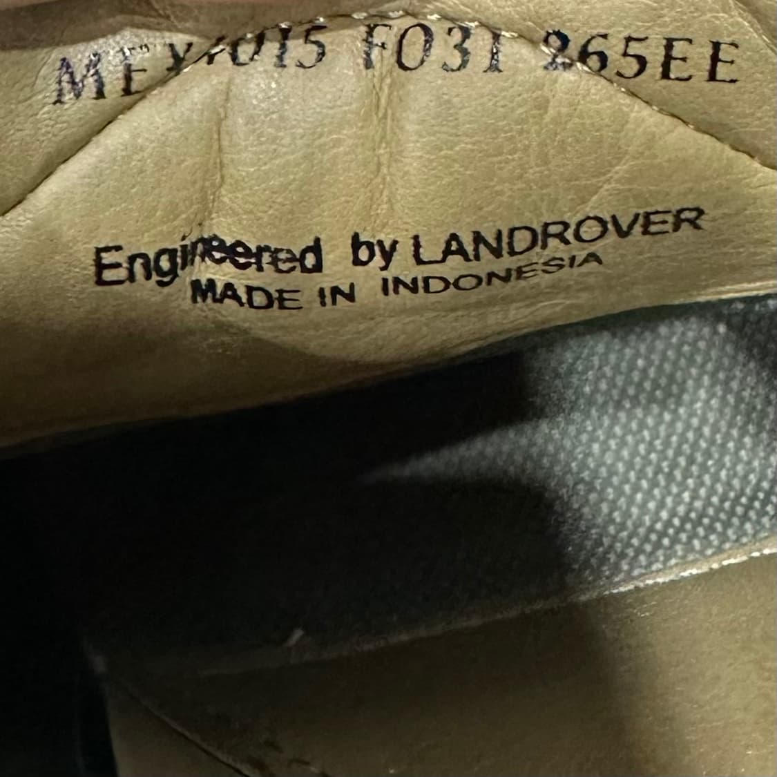 265) 랜드로버 신발 남성 남자 스니커즈 브라운 레더 캐주얼화 상품이미지9