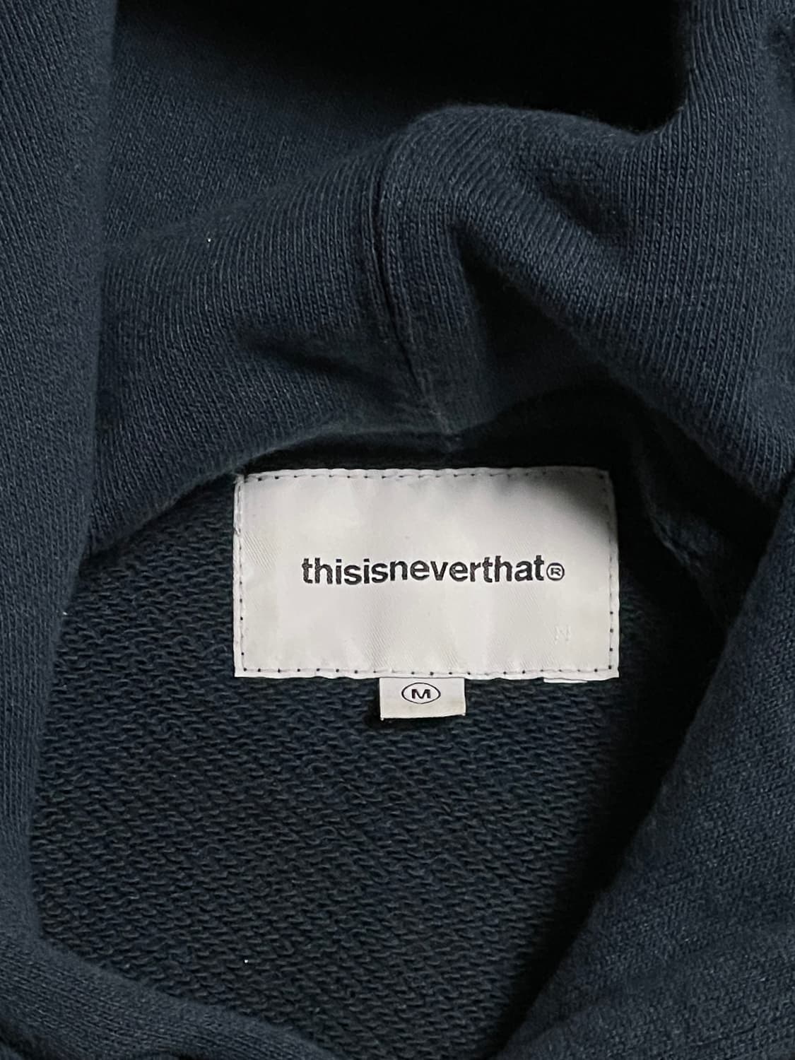 디스이즈네버댓 후드티 네이비 상품이미지2