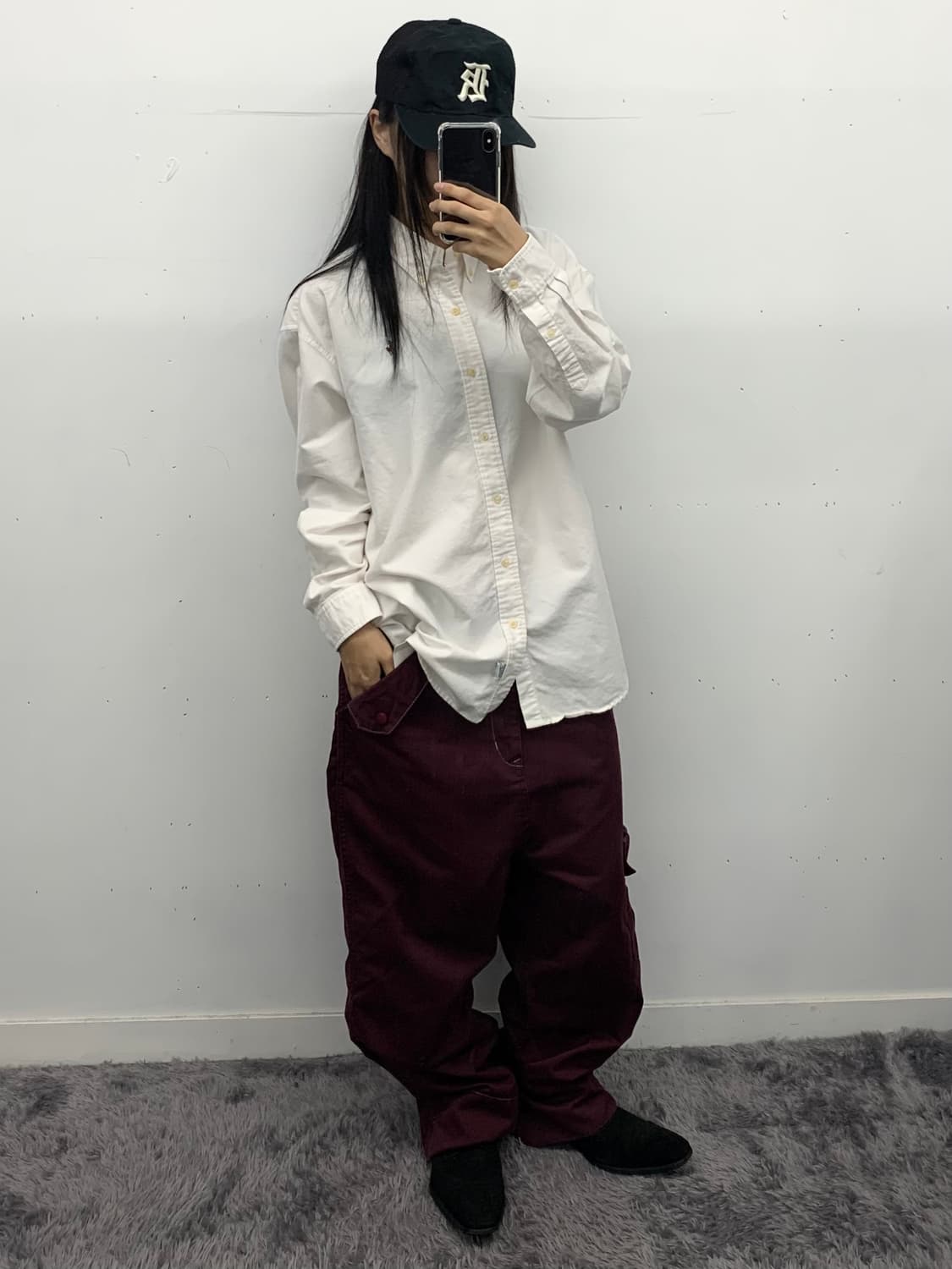 폴로 90년대 화이트 셔츠 (멕시코) 상품이미지2