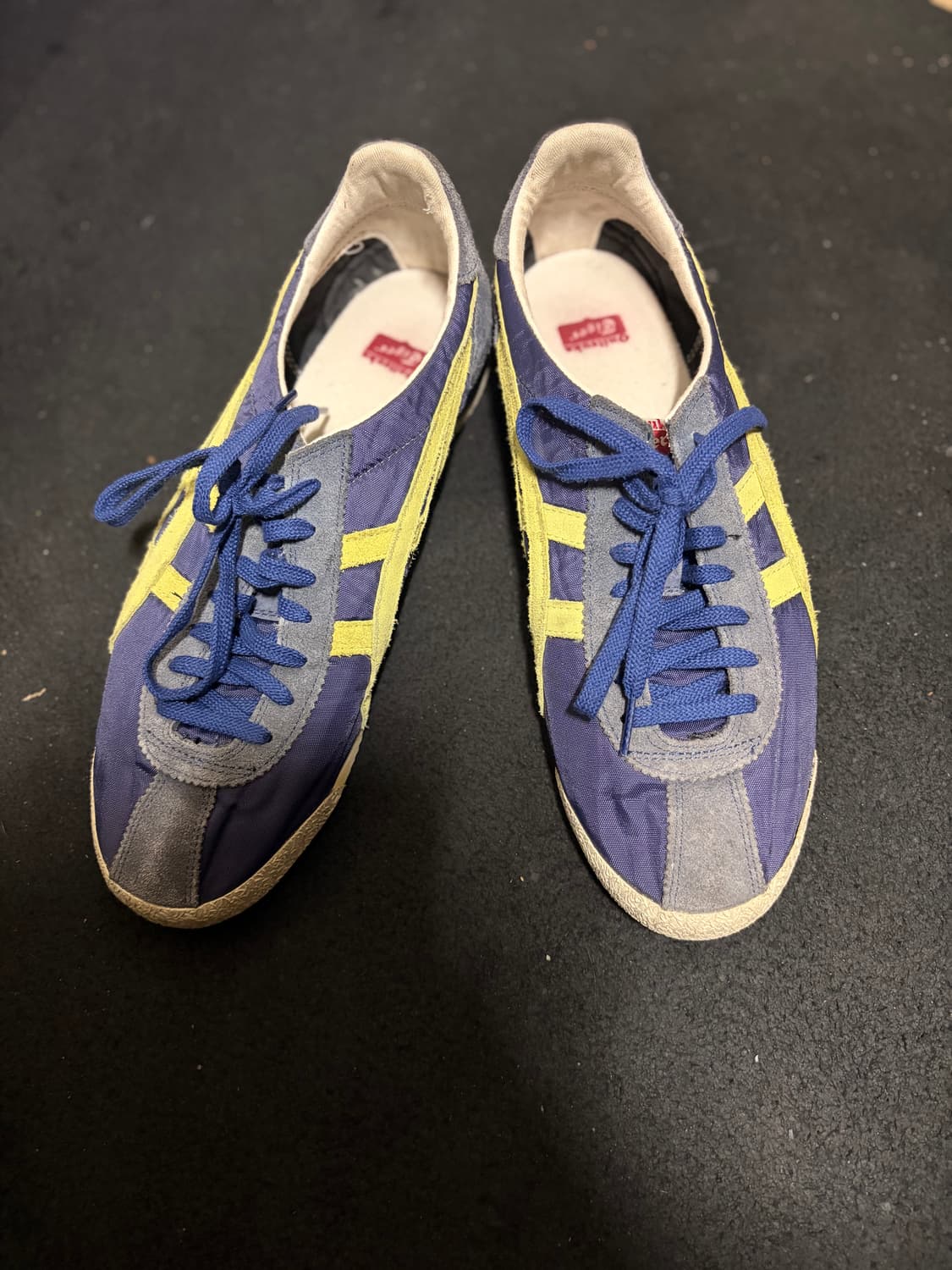 오니츠카 타이거 커세어 네이비 라임 275 상품이미지2