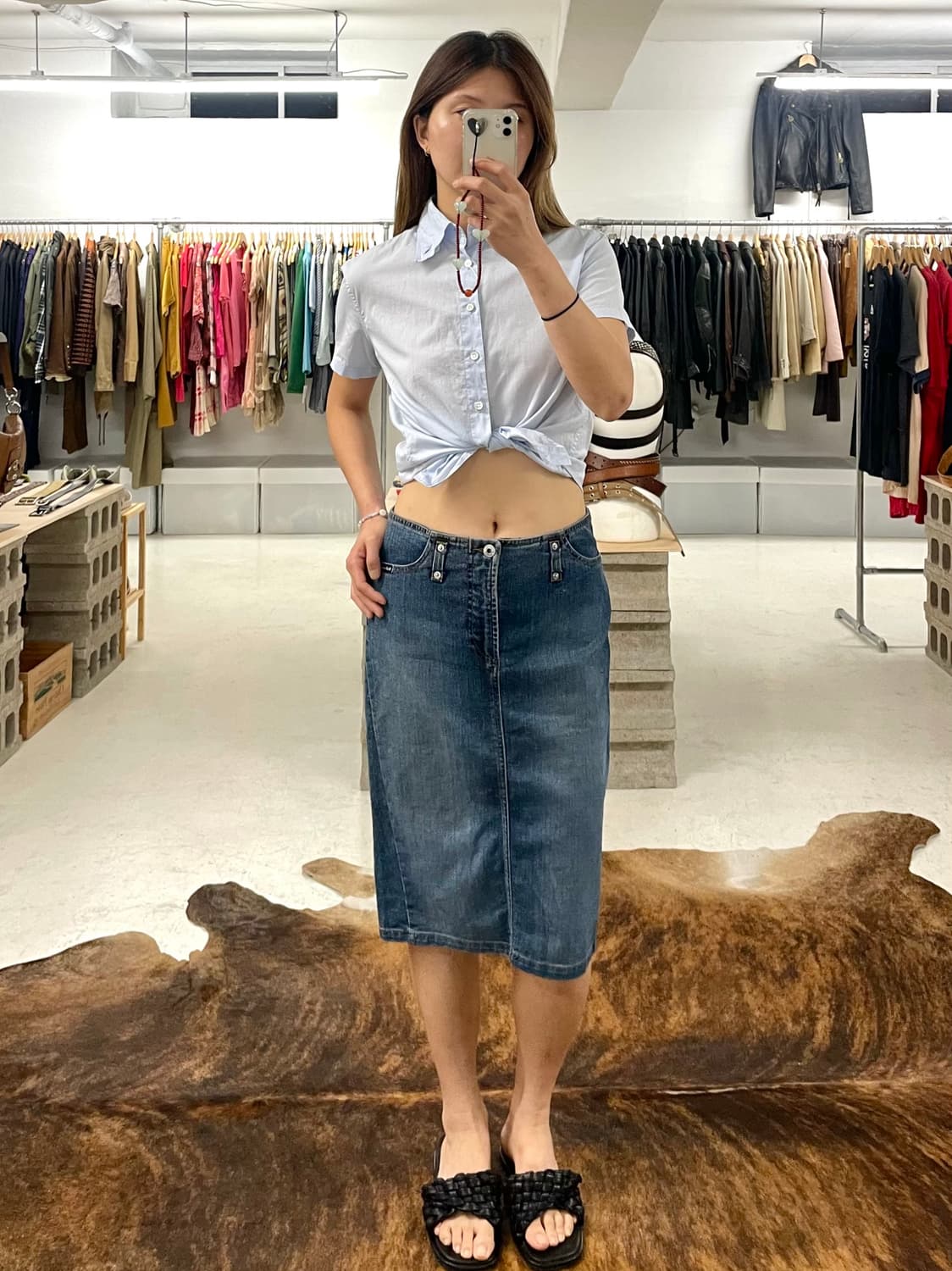 D&G denim skirt 상품이미지3