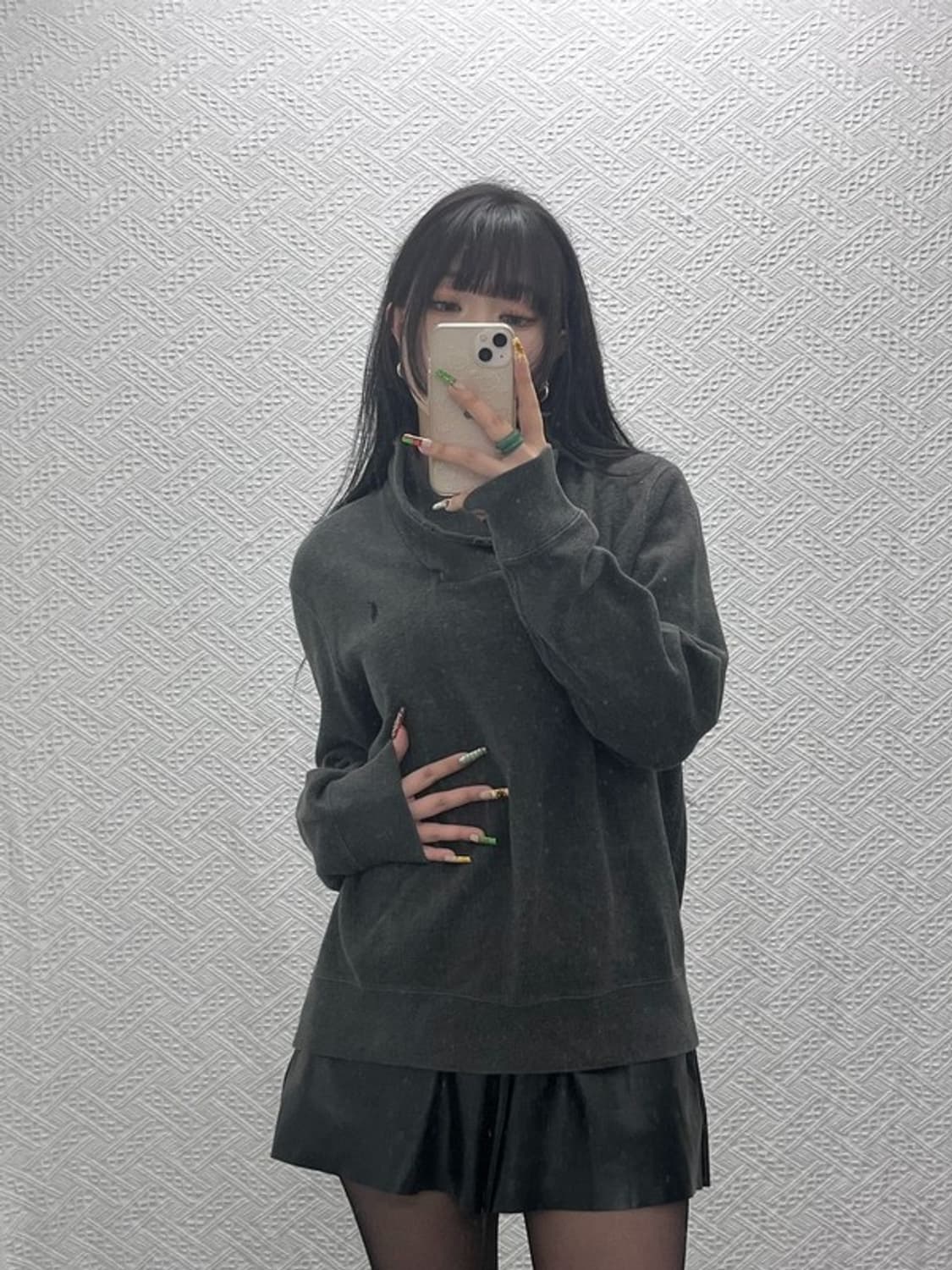 폴로 랄프로렌 모던시크 캐주얼 빈티지 숄카라 니트 L C09504 상품이미지1