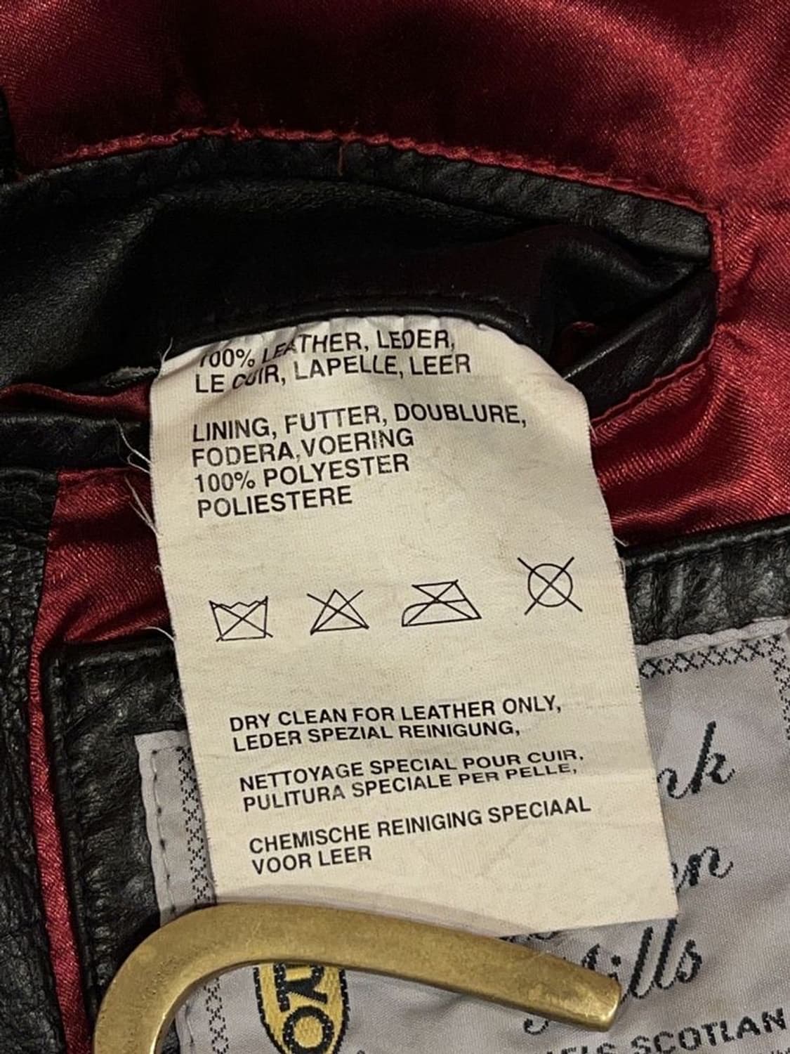 에어로 레더 자켓 상품이미지9