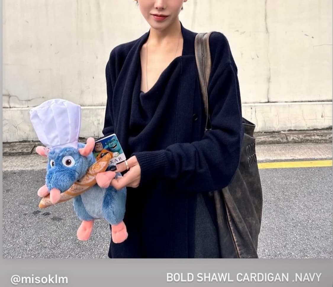 리포스 bold shawl cardigan 상품이미지3