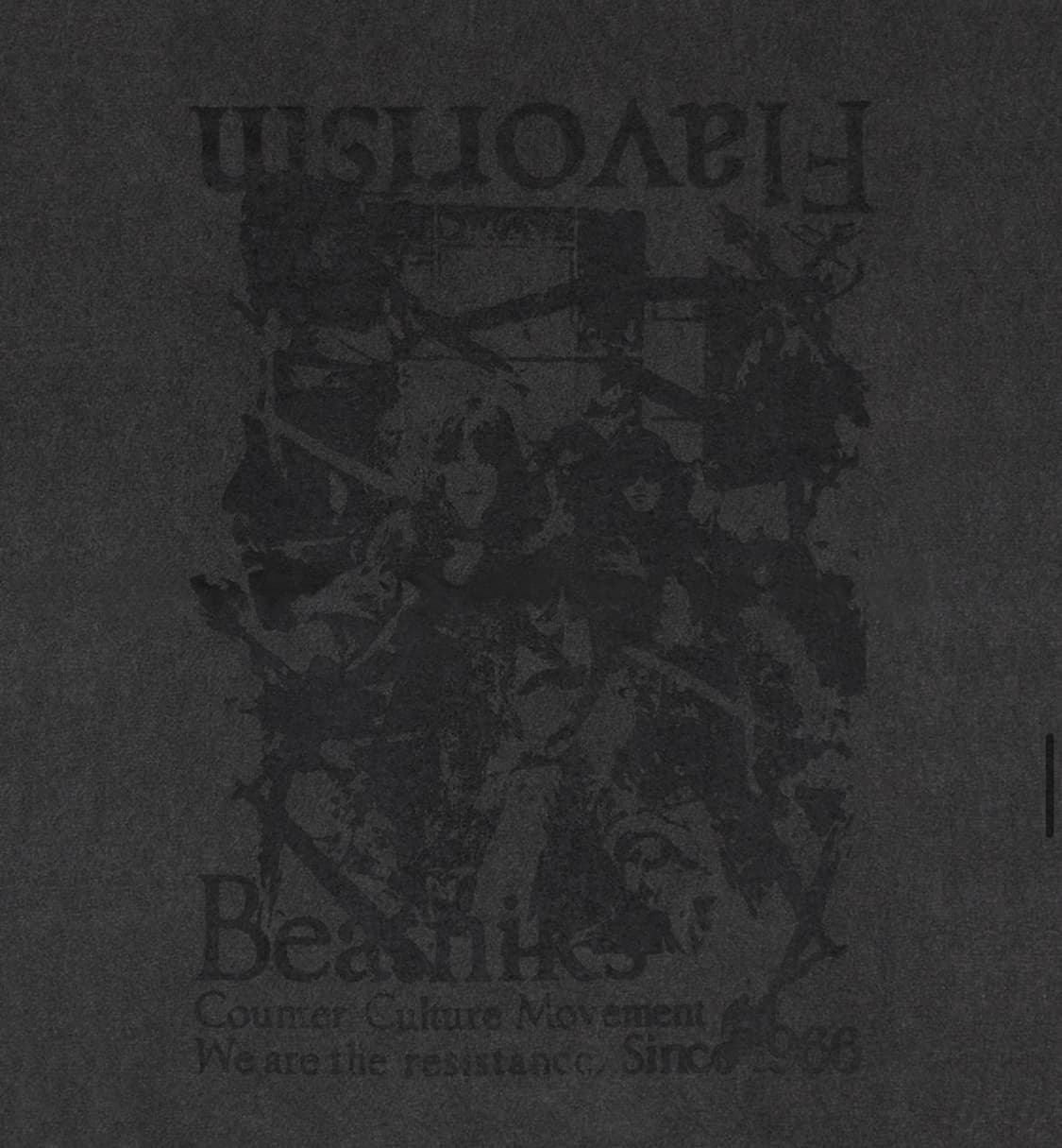 플레이버리즘 비트닉 빈티지 피그먼트 티셔츠 상품이미지3