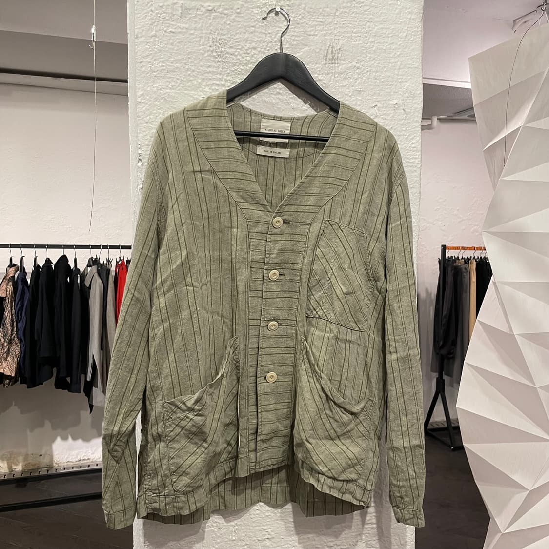 니콜라스 데일리 (Nicholas Daley) 리넨 자켓 상품이미지1