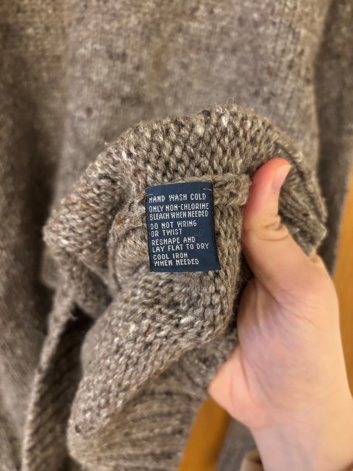 폴로 랄프로렌 브라운 니트 스웨터 상품이미지7