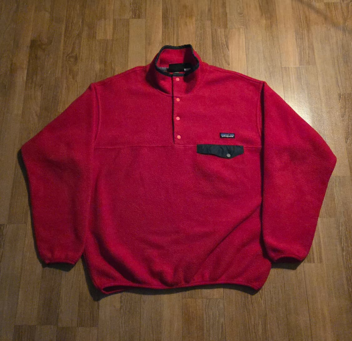 (L)파타고니아 02s 레드 신칠라 상품이미지1
