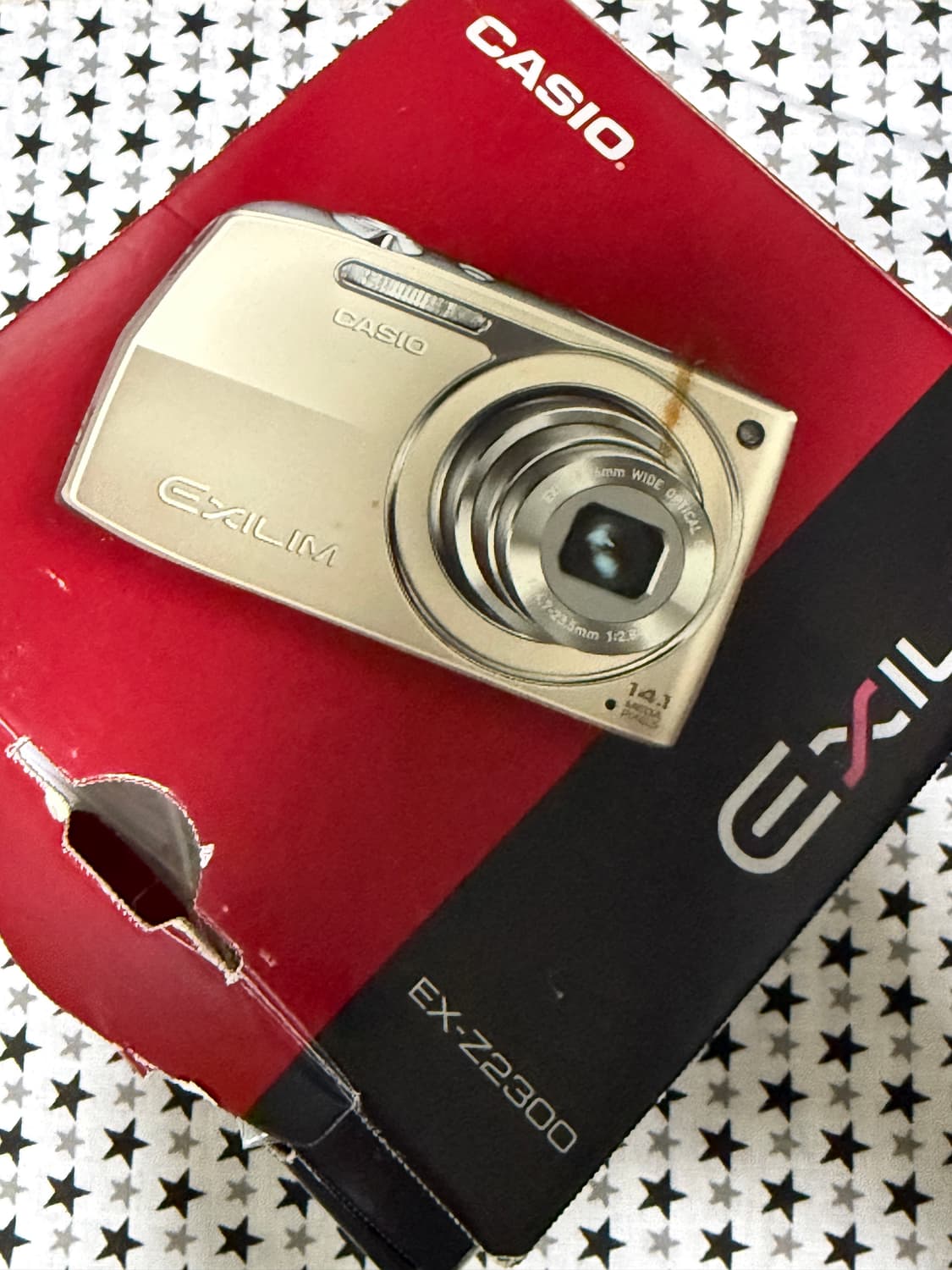 풀박스! 카시오 엑슬림 Z2300 빈티지 디지털 카메라 상품이미지9