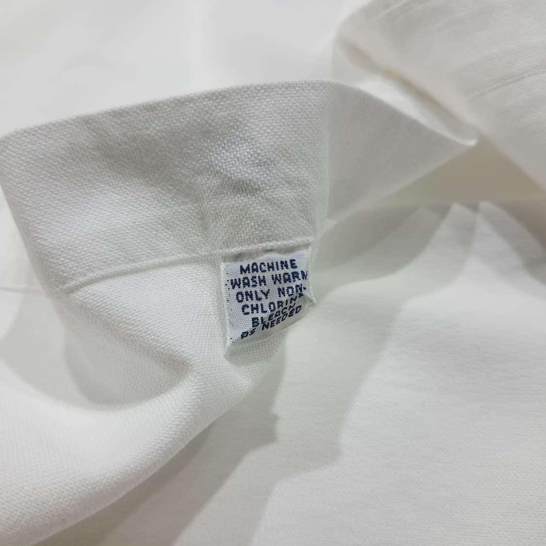 CL709 XL 폴로 90s 빅옥스포드 버튼다운 화이트 빅셔츠 남방 상품이미지6