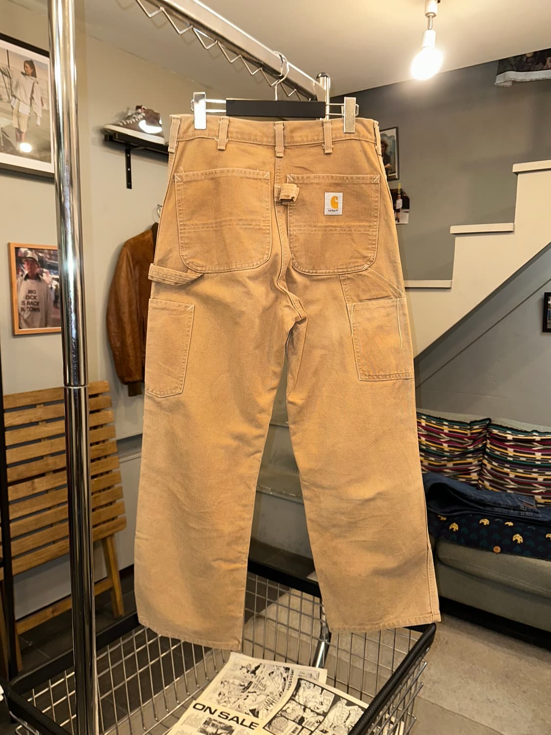 80-90’s Carhartt canvas carpenter pants 상품이미지7