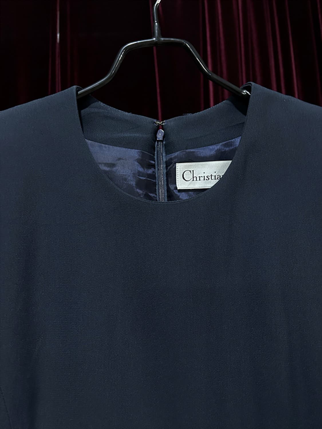 VINTAGE CHRISTIAN DIOR wrap dress 상품이미지2