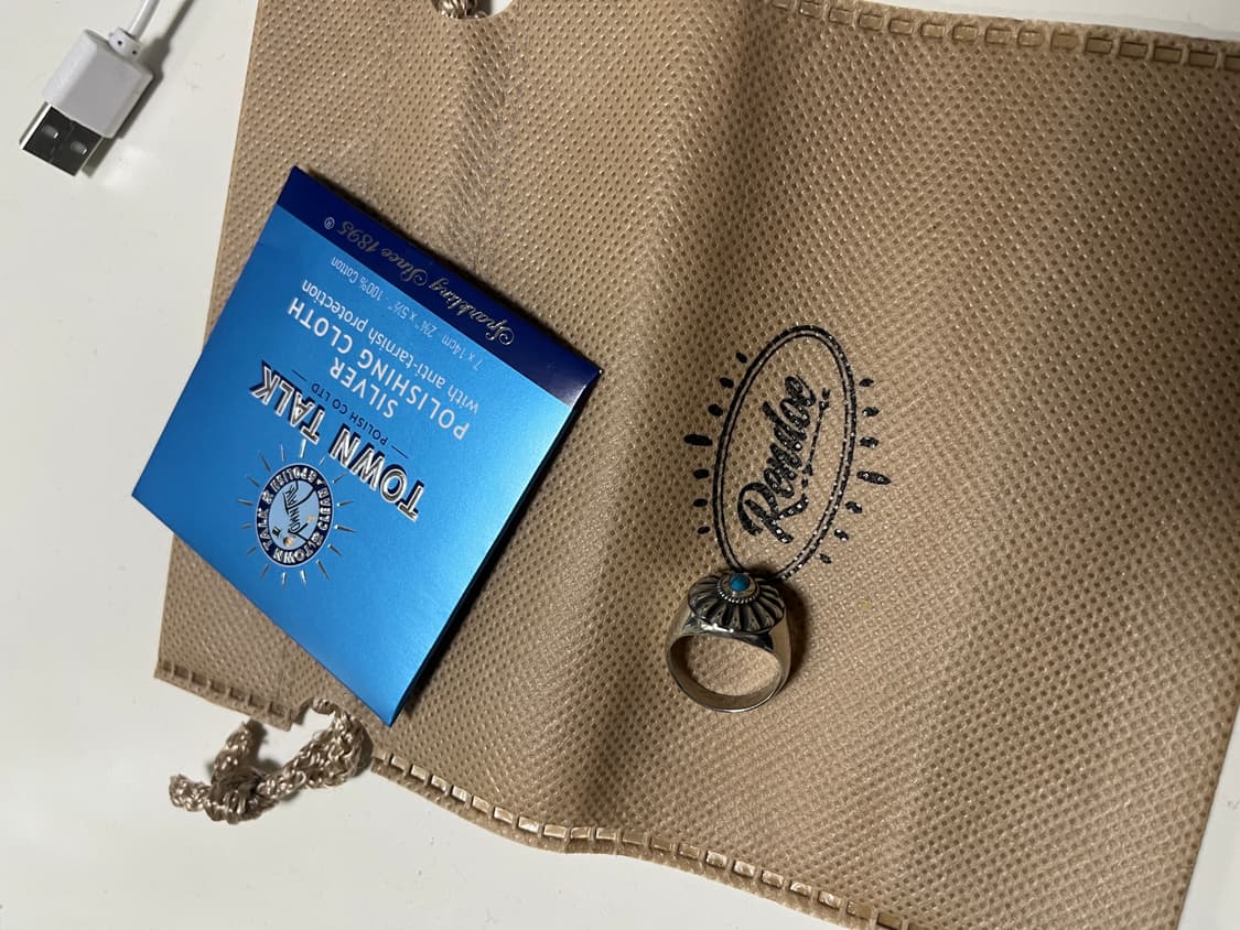 렌도 Turquoise Clam 반지 상품이미지2