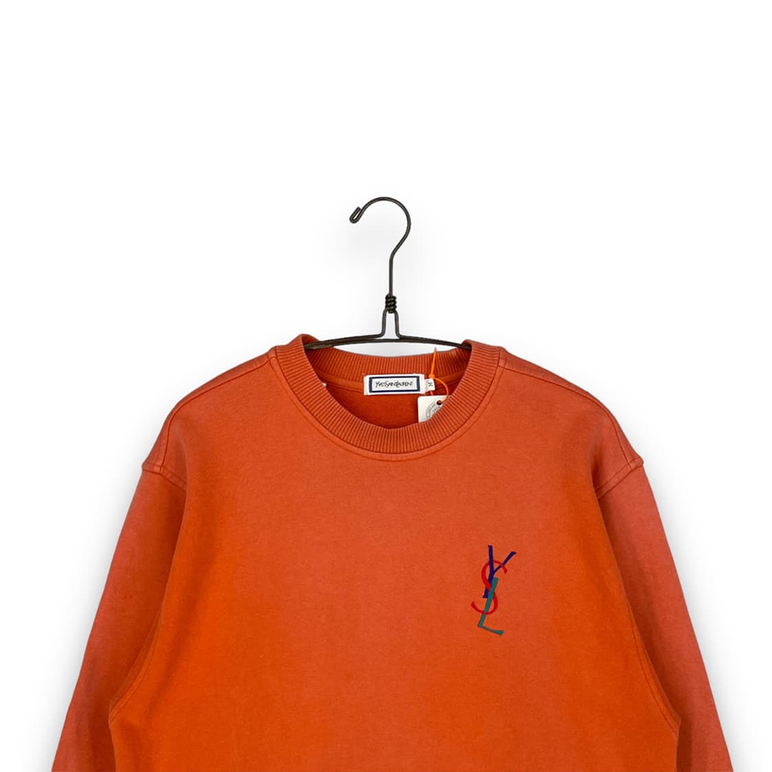 입생로랑 자수 로고 맨투맨 상품이미지3