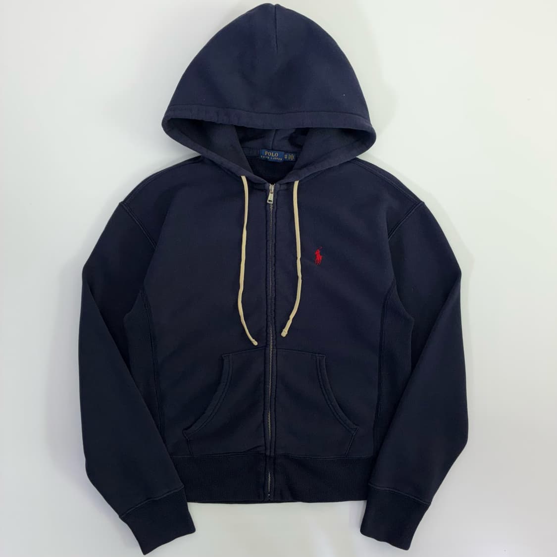 Polo  폴로 랄프로렌 자수 네이비 후드 집업 상품이미지1