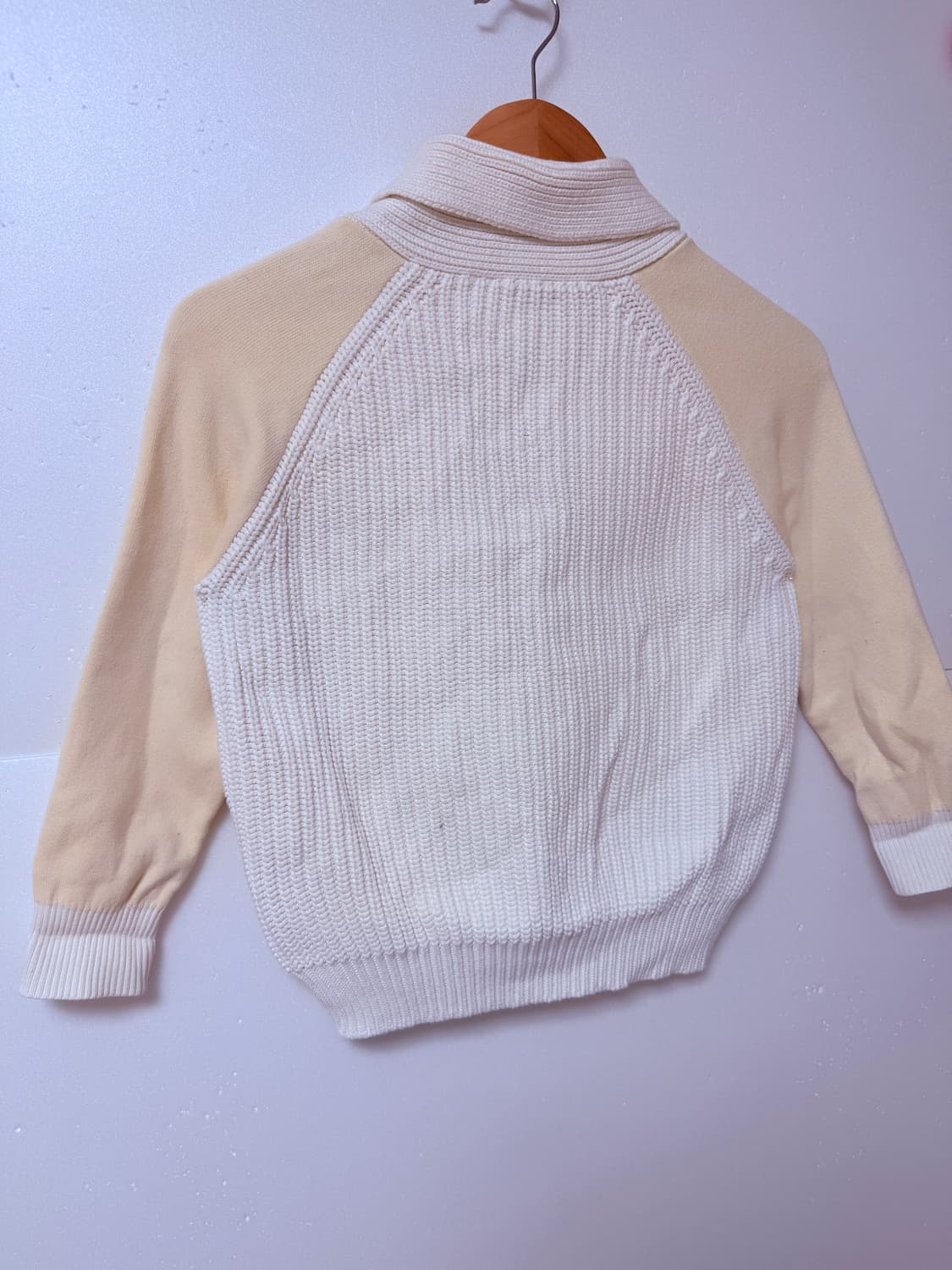 버버리(BURBERRY) 키즈 니트 가디건 아이보리 6Y 상품이미지4