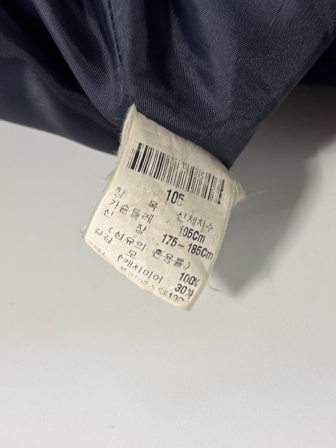 입생로랑 오버핏 90‘s 캐시미어 울 블루종 스윙 자켓 상품이미지6