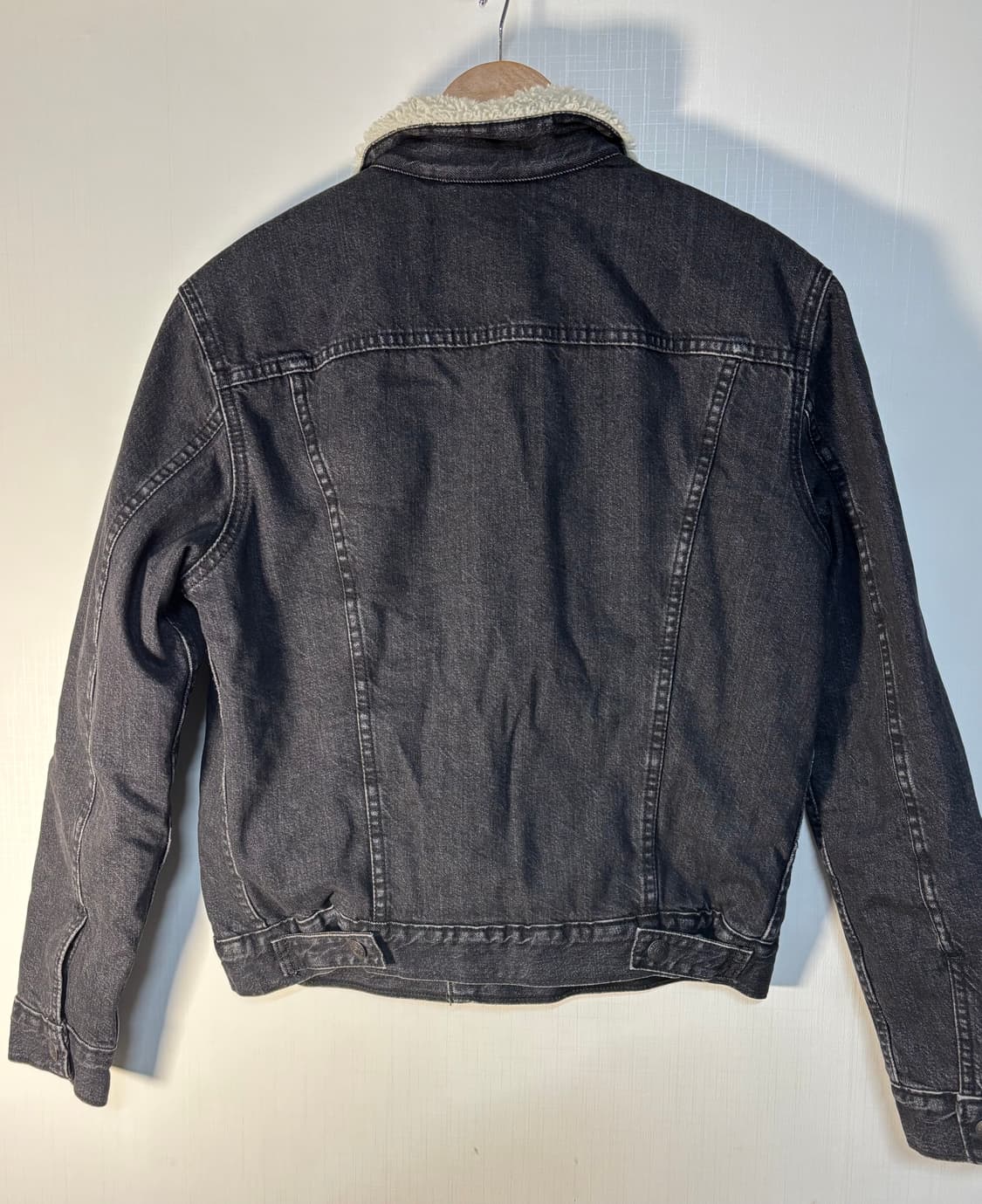 00s 리바이스 흑청 쉐르파자켓 빈티지 데님자켓  상품이미지3