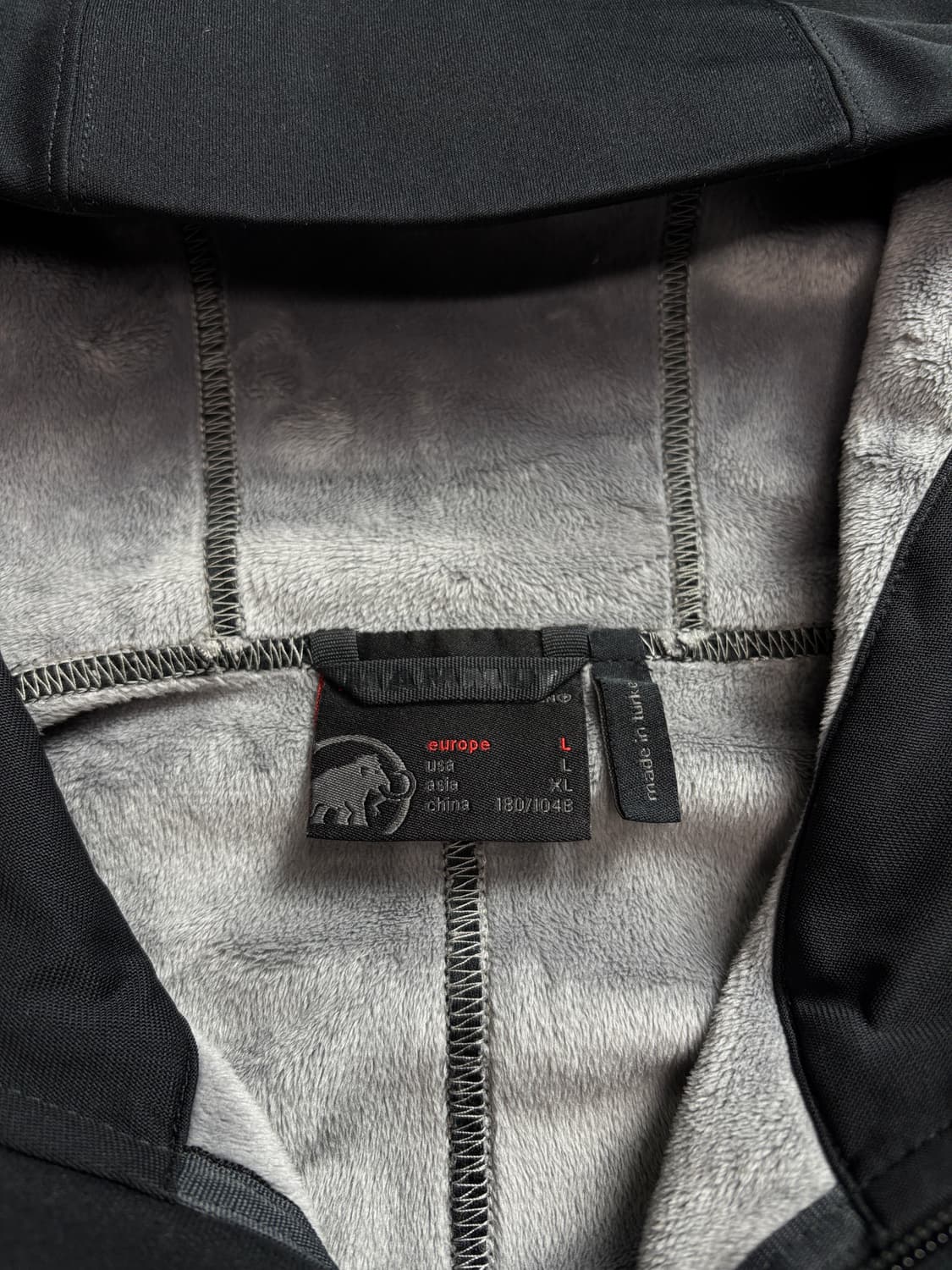 마무트 소프트쉘 윈드스토퍼 이너 플리스 자켓 1805 상품이미지5