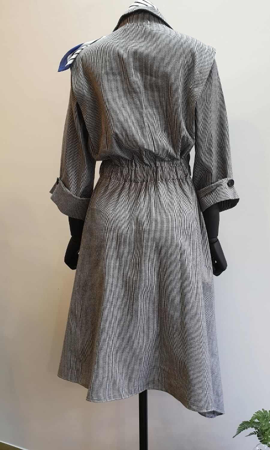 고방체크  플레어 원피스 상품이미지8