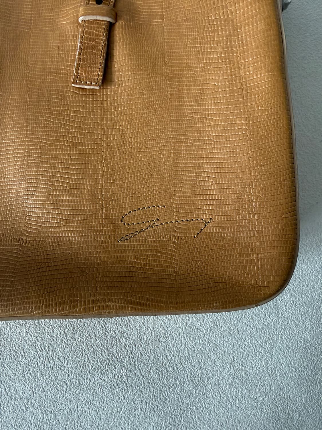 GENNY 리자드 토트 숄더백(ITALY) 상품이미지6