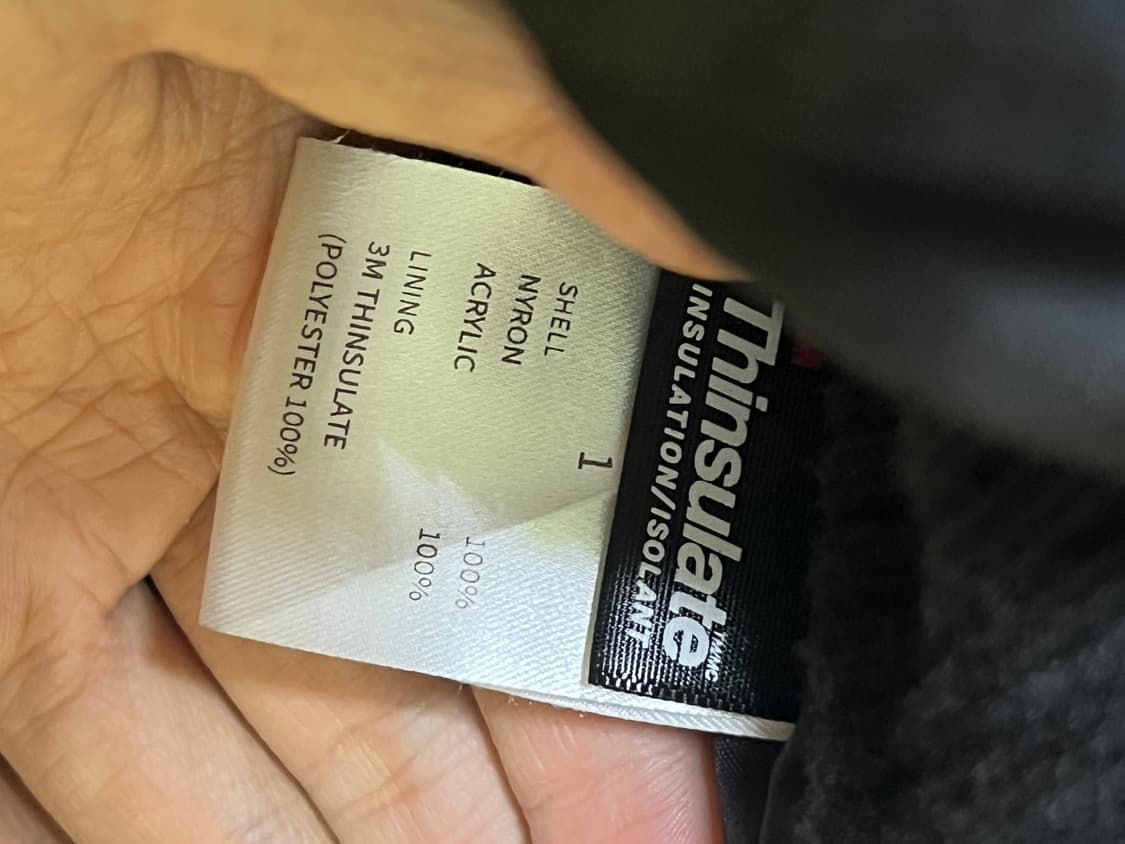 RSSC 알에스에스씨 니트 믹스드 MA-1 점퍼 블랙 1사이즈 상품이미지7