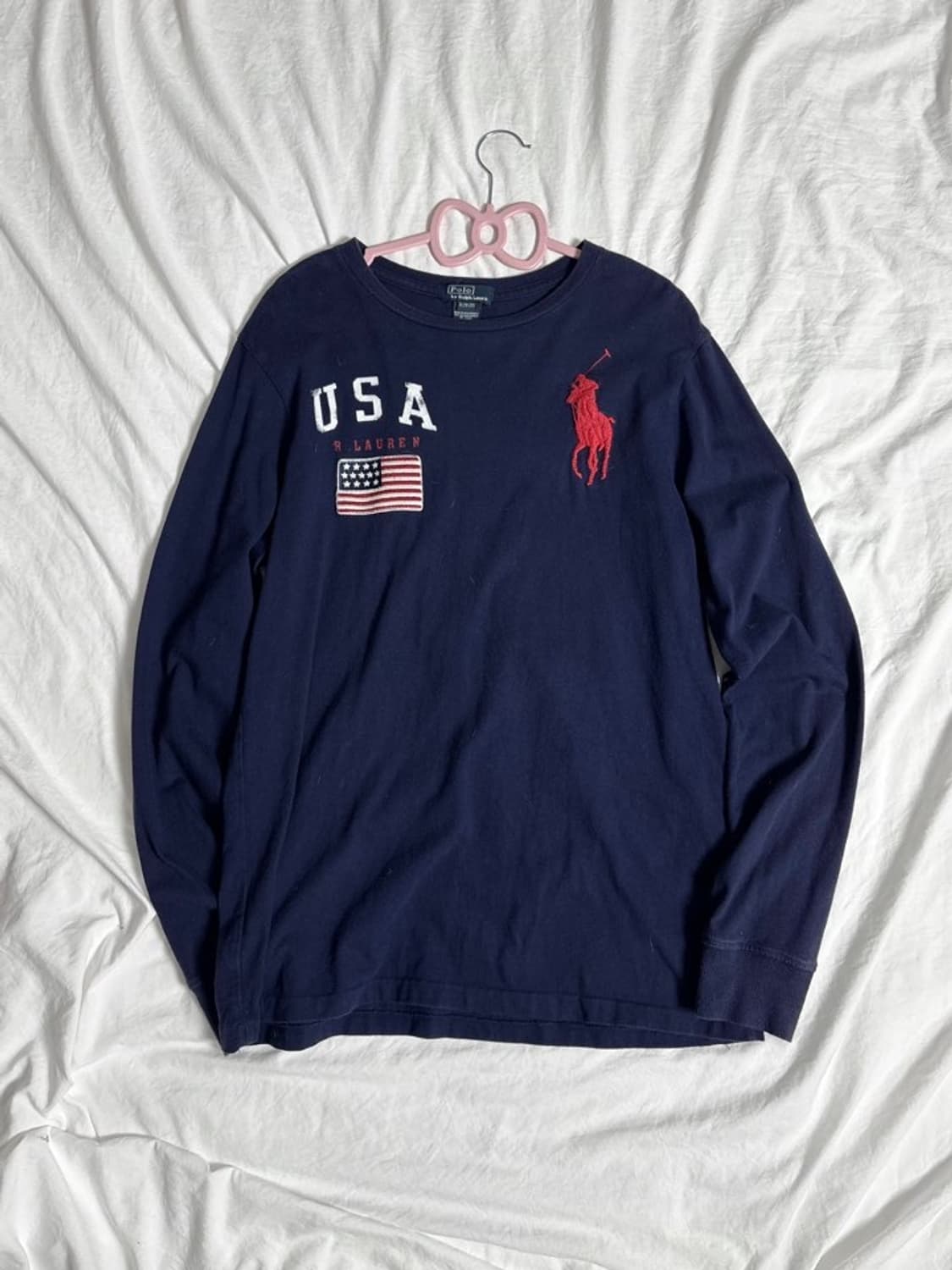 폴로 빅포니 성조기 롱슬리브 상품이미지2
