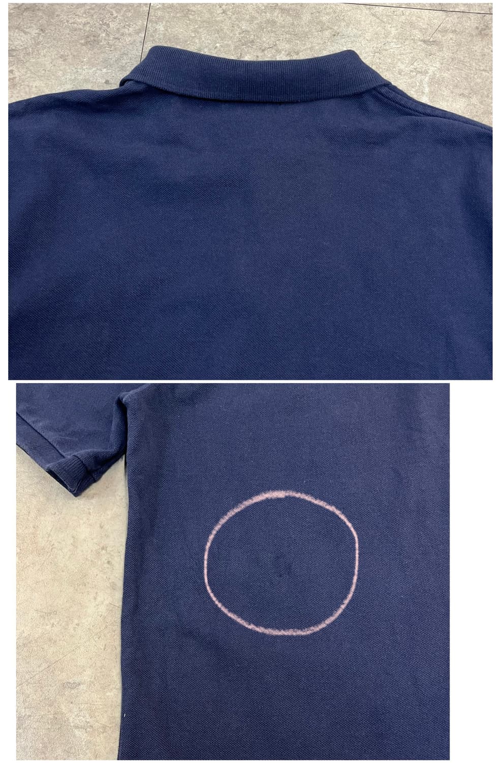 폴로 랄프로렌 빅포니 반팔 카라티 네이비 XL #csz3832 상품이미지9