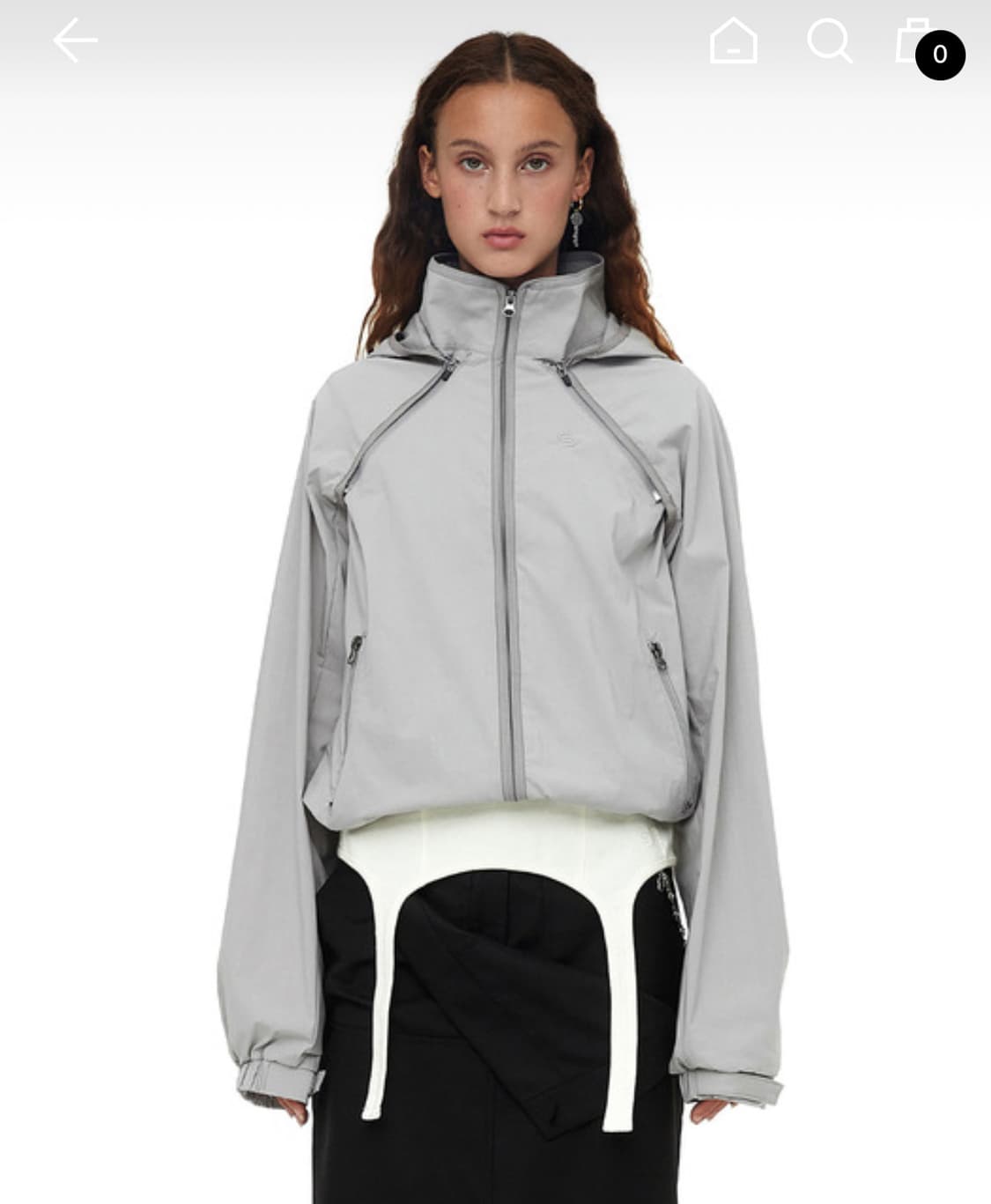 세릭 Cerric 3-way hoodie bolero jacket 상품이미지1